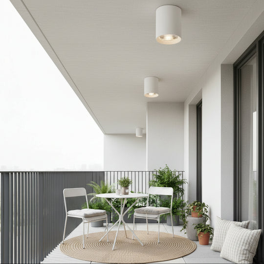 Προβολέας LED TINNIE, Σταθερός, 8W, Ουδέτερος φωτισμός 4000K, Λευκός