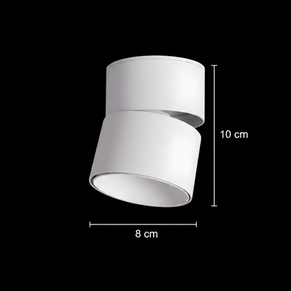TINNIE LED Spot, Περιστρεφόμενο, 9W, Neutral Light 4000K, Λευκό