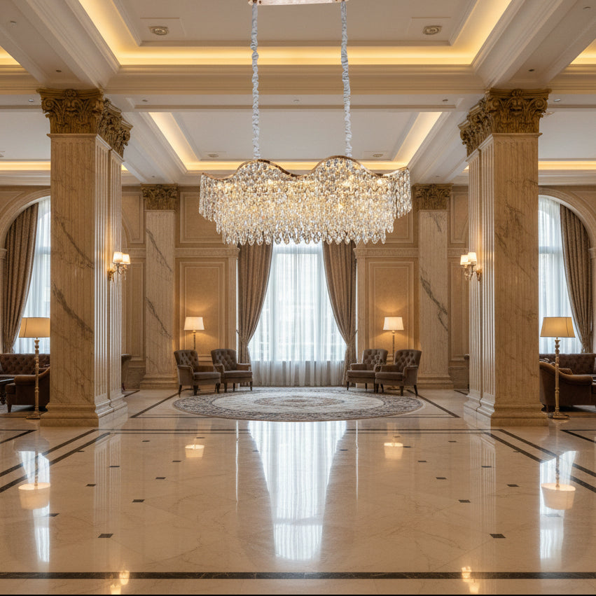 Crystal Chandelier 16xE14 VELOURA Supremo Reale, 120x35 cm, Χρυσό, Ρυθμιζόμενο ύψος, Μεταλλικοί και Κρυστάλλινοι Πολυέλαιοι Κρυστάλλινοι Προεπιλεγμένος τίτλος Alessandro Design