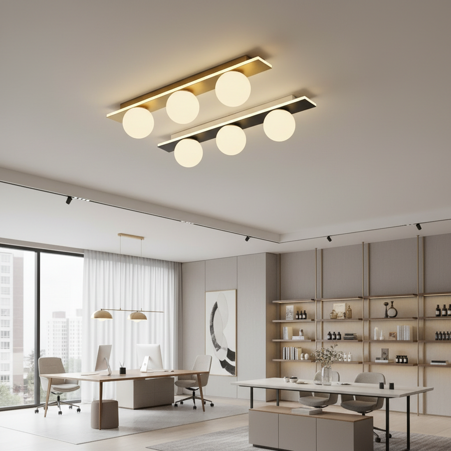 Πολυέλαιος TRION LED, Θερμό/Ουδέτερο/Ψυχρό φως, 3xG9, 24W, Μαύρο, Μεταλλικό και Ακρυλικό