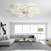 Πολυέλαιος ANEMO Fan LED με Τηλεχειριστήριο, 36W, D76,5cm, Κρύο/Ουδέτερο/Ζεστό φως, Λευκό