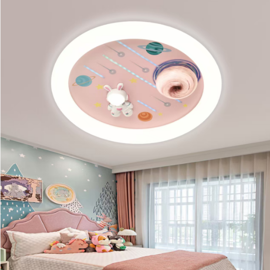 Πολυέλαιος LED CONSTELATION με τηλεχειριστήριο 63W, Διάμετρος 50cm, Κρύο/Ζεστό/Ουδέτερο φως, Ροζ πολυέλαιοι LED με τηλεχειριστήριο Προεπιλεγμένος τίτλος Alessandro Design