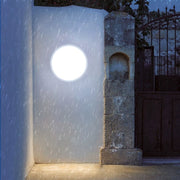 Φωτιστικό τοίχου LED εξωτερικού χώρου AX310/162WH, Warm Light 3000K, Διάμετρος 16,2cm, IP65, Λευκό εξωτερικό φωτιστικό τοίχου Προεπιλεγμένος τίτλος Alessandro Design