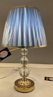 Λάμπα VZ213BL, 1x E27, Metal and Textile, Blue and Gold Lamps & Lamps Προεπιλεγμένος τίτλος Alessandro Design