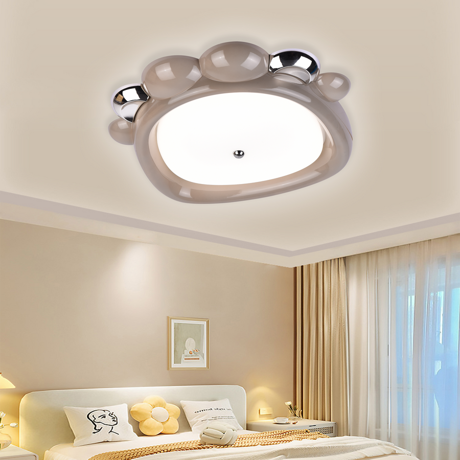LED Chandelier 8057BN, 41W, Brown Acrylic, Light 3000K/4000K/6000K LED Chandeliers Προεπιλεγμένος τίτλος Alessandro Design