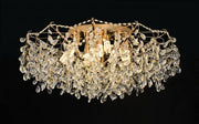 GLOWRIA Regalis Crystal Chandelier, 10x E14, Diameter 80cm, Gold Crystal Chandeliers Προεπιλεγμένος τίτλος Alessandro Design