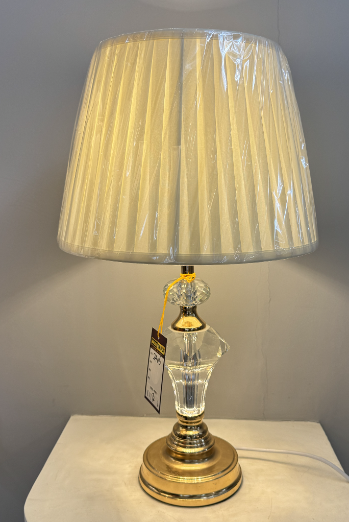 Λάμπα VZ215WH, 1x E27, Metal and Textile, White and Gold Lamps & Lamps Προεπιλεγμένος τίτλος Alessandro Design