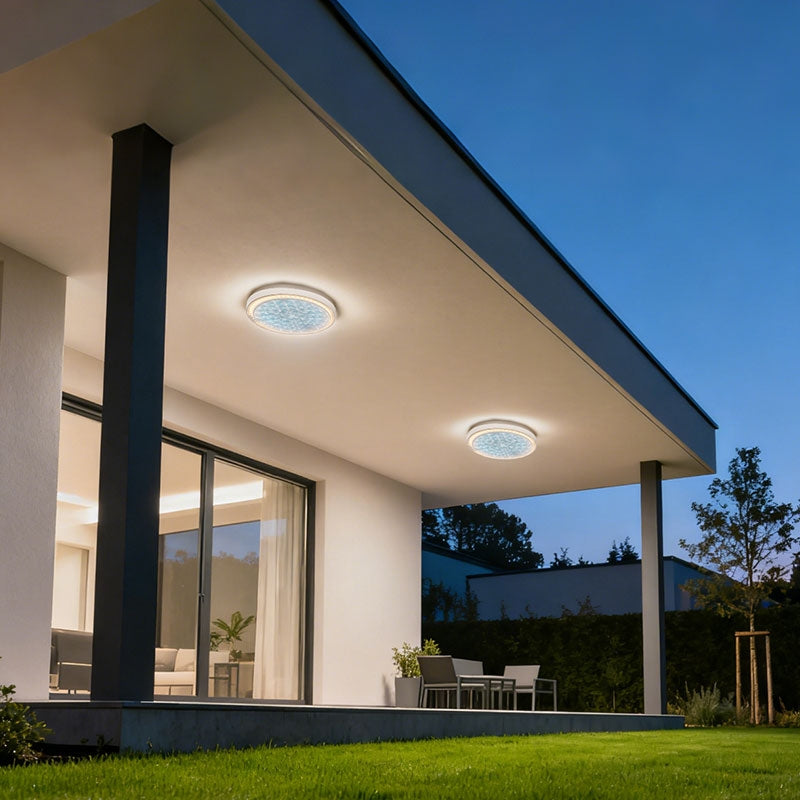 Φωτιστικό τοίχου LED εξωτερικού χώρου AX315/218WH, IP65, Λευκό φωτιστικό τοίχου εξωτερικού χώρου Προεπιλεγμένος τίτλος Alessandro Design
