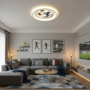 Πολυέλαιος LED με τηλεχειριστήριο 88W, Διάμετρος 50cm, Κρύο/Ζεστό/Ουδέτερο φως, Μπλε πολυέλαιος LED με τηλεχειριστήριο Προεπιλεγμένος τίτλος Alessandro Design