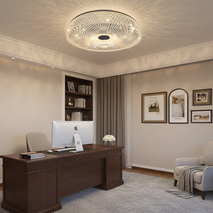 Πολυέλαιος LED RADIAN Eleganza, 38,9 W, Διάμετρος 48,5 cm, Ζεστό/Ουδέτερο/Ψυχρό φως, Λευκός πολυέλαιος LED Προεπιλεγμένος τίτλος Alessandro Design