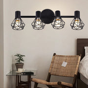 Chandelier with Shade, GRACIE, Diamond, 4xE14, Black, Metal Classic Chandeliers Προεπιλεγμένος τίτλος Alessandro Design