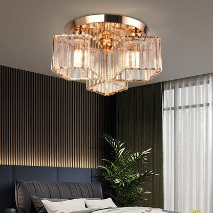 Modern Classic Chandelier Sasha, LC117/3GD, 3x E27, Metal and Crystal, Gold, Shade Classic Chandeliers Προεπιλεγμένος τίτλος Alessandro Design