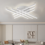 Πολυέλαιος LED με τηλεχειριστήριο, GIO, 81W, Κρύο/Ζεστό/Ουδέτερο φως, Λευκός πολυέλαιος LED με τηλεχειριστήριο Προεπιλεγμένος τίτλος Alessandro Design