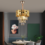 Cristal Candelabra BRAN Petito 3xE14, Διάμετρος 30cm, Γυαλιστερό χρυσό, Ρυθμιζόμενο ύψος Cristal Candelabra Προεπιλεγμένος τίτλος Alessandro Design