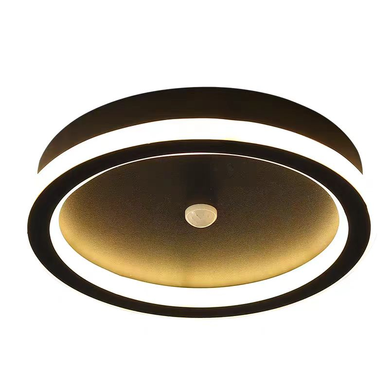 Πολυέλαιος LED με αισθητήρα κίνησης PS500BK, 28W, Κρύο/Ζεστό/Ουδέτερο φως, Μαύροι πολυέλαιοι LED Προεπιλεγμένος τίτλος Alessandro Design