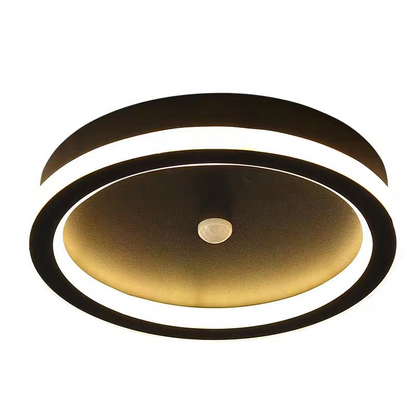Πολυέλαιος LED με αισθητήρα κίνησης PS500BK, 28W, Κρύο/Ζεστό/Ουδέτερο φως, Μαύροι πολυέλαιοι LED Προεπιλεγμένος τίτλος Alessandro Design