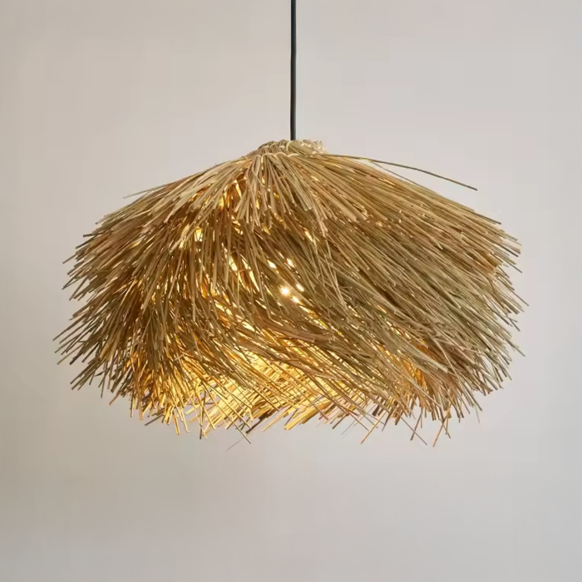 Vintage Πολυέλαιος Straw LV811, 1xE27, Rustic, 31 cm Vintage Chandeliers Προεπιλεγμένος τίτλος Alessandro Design