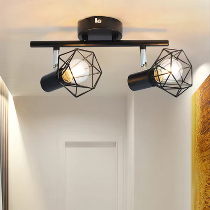 Chandelier with Shade, GRACIE, Diamond, 2XE14, Black, Metal Classic Chandeliers Προεπιλεγμένος τίτλος Alessandro Design