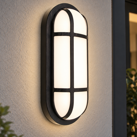 Φωτιστικό τοίχου LED εξωτερικού χώρου AX321/162BK, IP65, Μαύρο