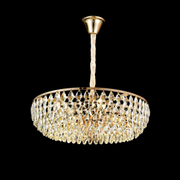 Crystal Chandelier CC1677/400GD, 4xE14, Shiny Gold, Ρυθμιζόμενο ύψος, Metal and Crystal Crystal Chandeliers Προεπιλεγμένος τίτλος Alessandro Design