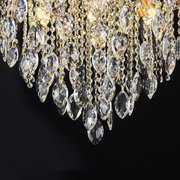 Crystal Candelabra CC9313/12FGD, 12x E14, Διάμετρος 50cm, Gold Crystal Candelabra Προεπιλεγμένος τίτλος Alessandro Design
