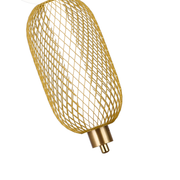 Κρεμαστός πολυέλαιος LED LM550/2GD, 11W, ελαφρύ 3000/4000/6000K, χρυσό, ρυθμιζόμενο ύψος Μοντέρνοι πολυέλαιοι Προεπιλεγμένος τίτλος Alessandro Design