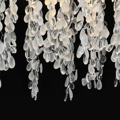Crystal Candelabra WILLOW, 9x E14, Διάμετρος 50cm, Chrome Crystal Candelabra Προεπιλεγμένος τίτλος Alessandro Design