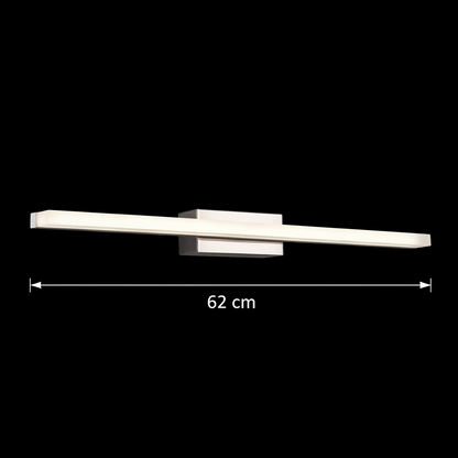 Φωτιστικό τοίχου LED, COMO, 7W, γραμμικό, Ζεστό/Ουδέτερο/Κρύο φως, Χρώμιο Φώτα τοίχου εσωτερικού χώρου Προεπιλεγμένος τίτλος Alessandro Design