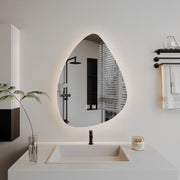 Ακανόνιστος καθρέφτης LED, Demist, 40x60cm, Z001 Basic Touch Mirrors Korman E Προεπιλεγμένος τίτλος Alessandro Design