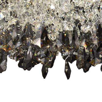 Crystal LED Chandelier LLC212/400BU Στρογγυλός, 22W, Κρύο/Ζεστό/Ουδέτερο φως, Κρύσταλλοι, Γυαλιστερό Chrome Crystal Chandeliers Προεπιλεγμένος τίτλος Alessandro Design