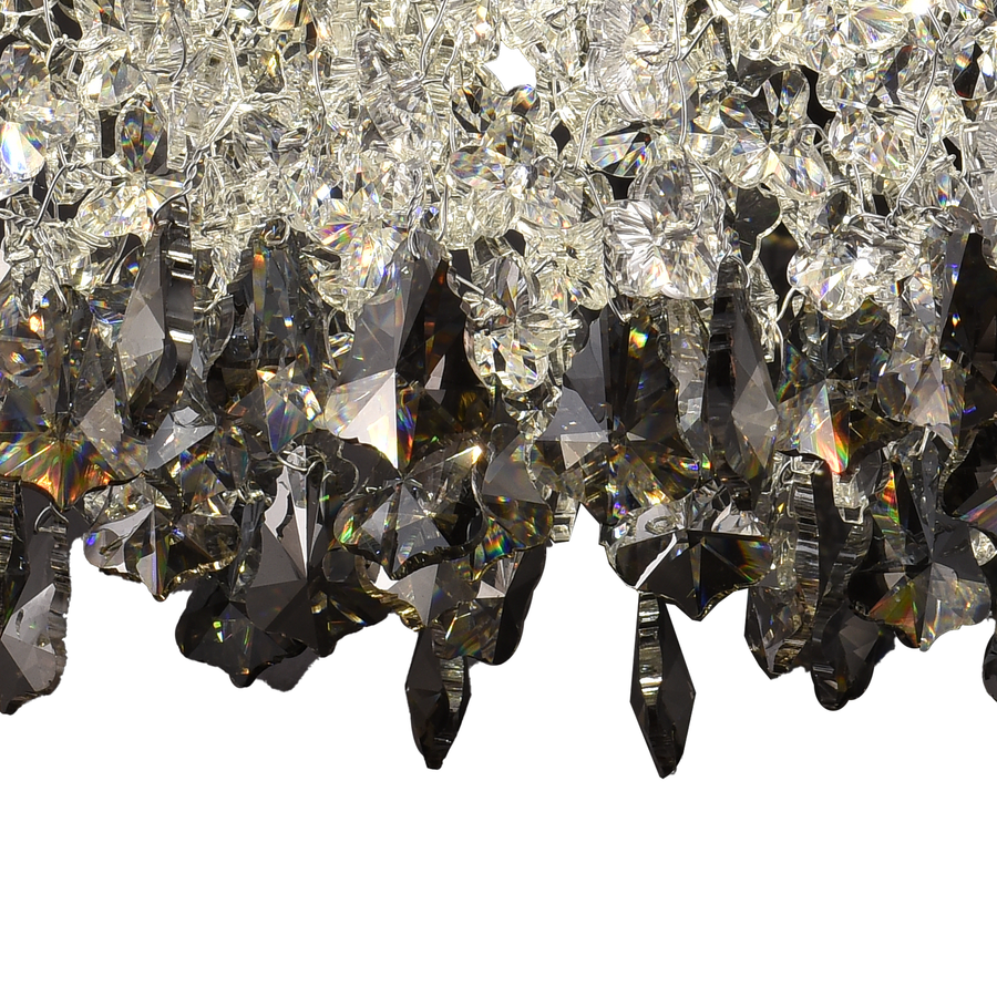 Crystal LED Chandelier LLC212/400BU Στρογγυλός, 22W, Κρύο/Ζεστό/Ουδέτερο φως, Κρύσταλλοι, Γυαλιστερό Chrome Crystal Chandeliers Προεπιλεγμένος τίτλος Alessandro Design