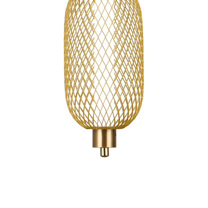 Κρεμαστός πολυέλαιος LED LM551/4GD, 23W, Light 3000/4000/6000K, Χρυσός, Ρυθμιζόμενο ύψος Μοντέρνοι Πολυέλαιοι Προεπιλεγμένος τίτλος Alessandro Design