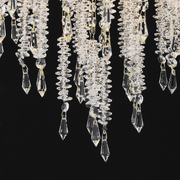 Crystal Chandelier STROZZI Eleganza 5xE14, Diameter 50cm, Gold Crystal Chandeliers Προεπιλεγμένος τίτλος Alessandro Design