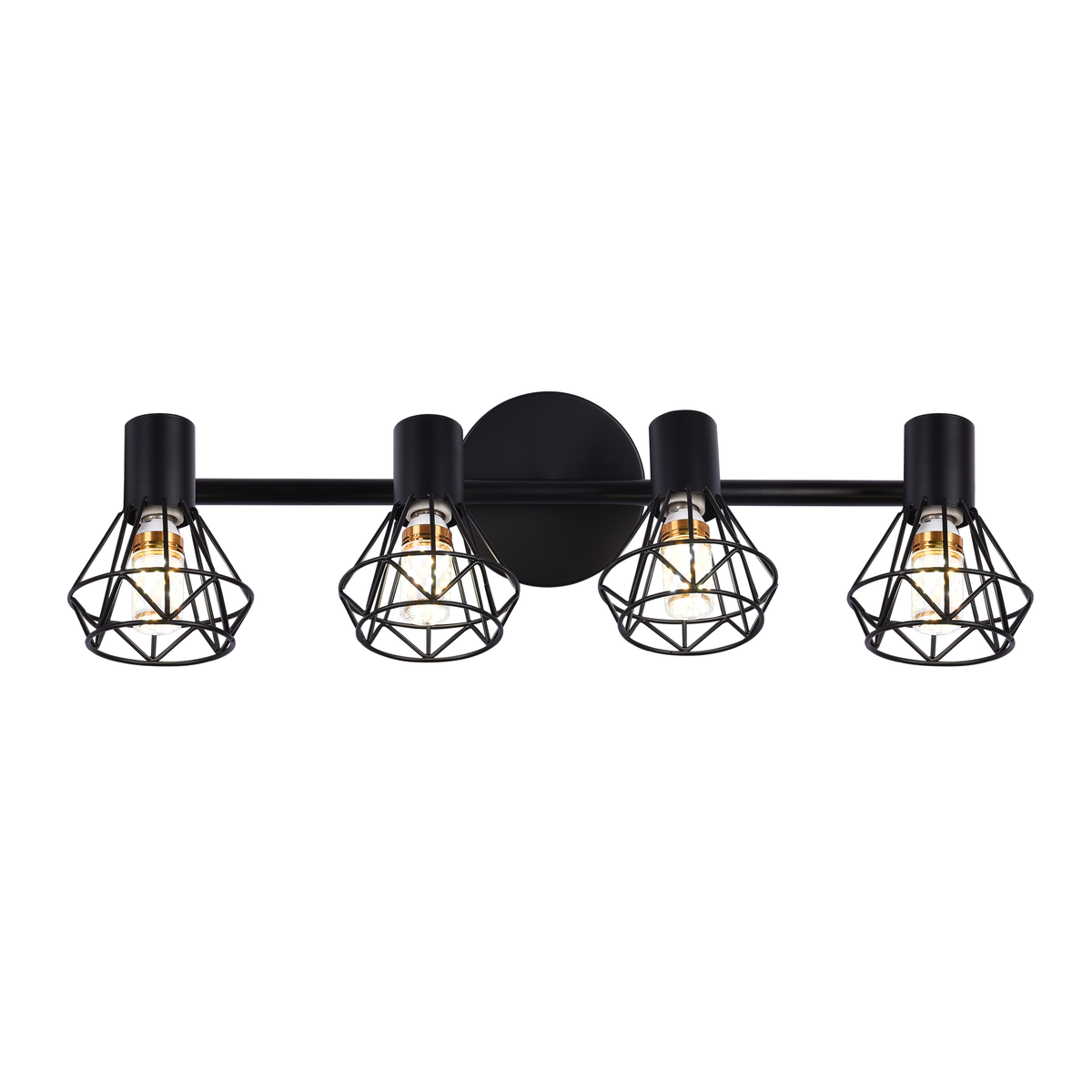 Chandelier with Shade, GRACIE, Diamond, 4xE14, Black, Metal Classic Chandeliers Προεπιλεγμένος τίτλος Alessandro Design