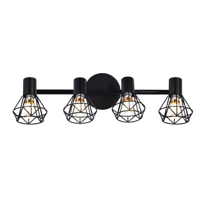 Chandelier with Shade, GRACIE, Diamond, 4xE14, Black, Metal Classic Chandeliers Προεπιλεγμένος τίτλος Alessandro Design