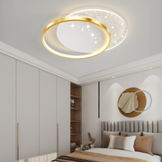 Πολυέλαιος LED με τηλεχειριστήριο LUNARO 38W, 2 κύκλοι, κρύο/ζεστό/ουδέτερο φως, ρυθμιζόμενο, χρυσό λευκό πολυέλαιοι LED με τηλεχειριστήριο Προεπιλεγμένος τίτλος Alessandro Design