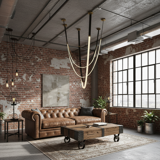 Modern Chandelier, LED, ARIA Largo, 31W, Warm light, Black Modern Chandeliers Προεπιλεγμένος τίτλος Alessandro Design