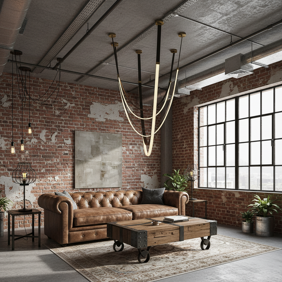 Modern Chandelier, LED, ARIA Largo, 31W, Warm light, Black Modern Chandeliers Προεπιλεγμένος τίτλος Alessandro Design