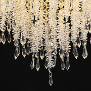 Crystal Chandelier STROZZI Magno 8xE14, Diameter 60cm, Gold Crystal Chandeliers Προεπιλεγμένος τίτλος Alessandro Design