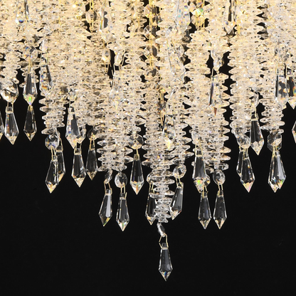 Crystal Chandelier STROZZI Magno 8xE14, Diameter 60cm, Gold Crystal Chandeliers Προεπιλεγμένος τίτλος Alessandro Design
