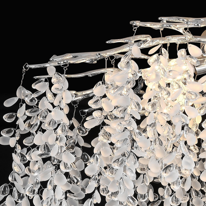 Crystal Candelabra WILLOW, 9x E14, Διάμετρος 50cm, Chrome Crystal Candelabra Προεπιλεγμένος τίτλος Alessandro Design