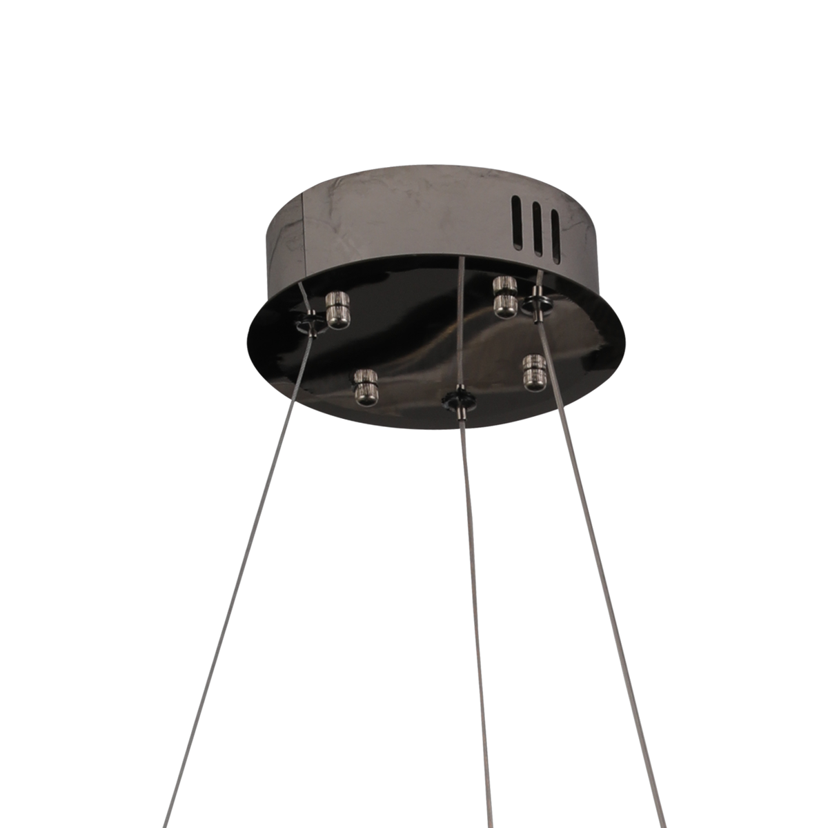 Κρυστάλλινος πολυέλαιος LED 15W, STRATUS Magno, διάμετρος 50 cm, γυαλιστερό χρώμιο, ζεστό ουδέτερο κρύο φως 3000K/4000K/6000K ρυθμιζόμενο ύψος, μεταλλικοί και κρύσταλλοι πολυέλαιοι Προεπιλεγμένος τίτλος Alessandro Design