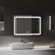 Ορθογώνιος καθρέφτης LED, 80x60cm, KOVEN Touch, Demister System, Dimmable Mirrors Korman E Προεπιλεγμένος τίτλος Alessandro Design
