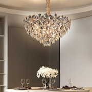 Magno Cristal Candelabra 11xE14, Διάμετρος 60cm, Γυαλιστερό χρυσό, Ρυθμιζόμενο ύψος, Metal and Crystal Cristal Candelabra Προεπιλεγμένος τίτλος Alessandro Design