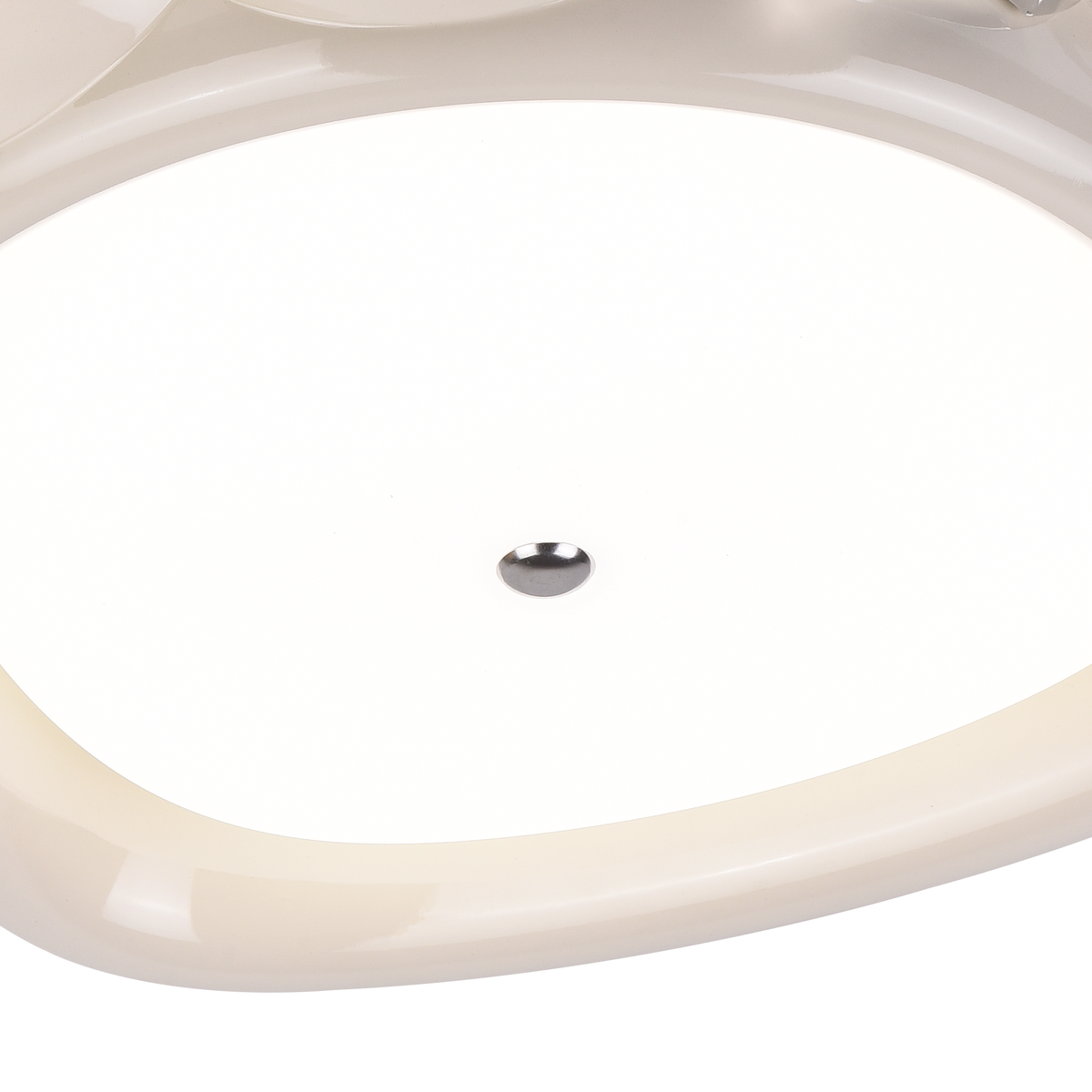 LED Chandelier 8057WH, 41W, White Acrylic, Light 3000K/4000K/6000K LED Chandeliers Προεπιλεγμένος τίτλος Alessandro Design
