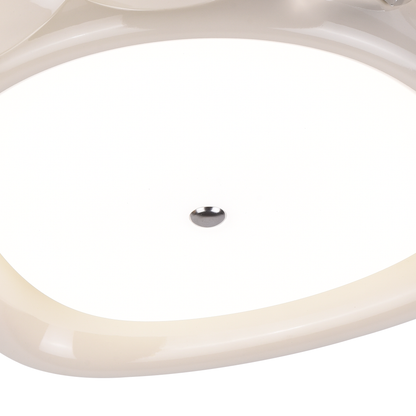 LED Chandelier 8057WH, 41W, White Acrylic, Light 3000K/4000K/6000K LED Chandeliers Προεπιλεγμένος τίτλος Alessandro Design
