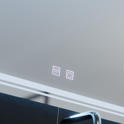 Ορθογώνιος καθρέφτης LED, 80x60cm, CANTO Touch, Demister System, Dimmable Mirrors Korman E Προεπιλεγμένος τίτλος Alessandro Design
