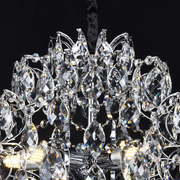 Crystal Chandelier CRYSTARA Nobile, 5x E14, Diameter 40cm, Shiny Chrome Crystal Chandeliers Προεπιλεγμένος τίτλος Alessandro Design