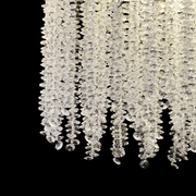 Crystal LED Chandelier LLC215/400WH Στρογγυλός, 22W, Δροσερό/Ζεστό/Ουδέτερο φως, Κρύσταλλο, Χρυσός κρύσταλλος Πολυέλαιοι Προεπιλεγμένος τίτλος Alessandro Design