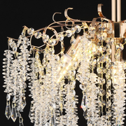 Crystal Chandelier STROZZI Eleganza 5xE14, Diameter 50cm, Gold Crystal Chandeliers Προεπιλεγμένος τίτλος Alessandro Design